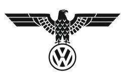 Volkswagen в лапах орла