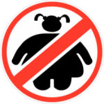 No Fat Chicks знак