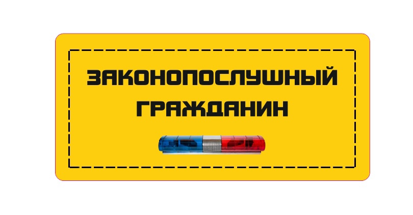 законопослушный гражданин
