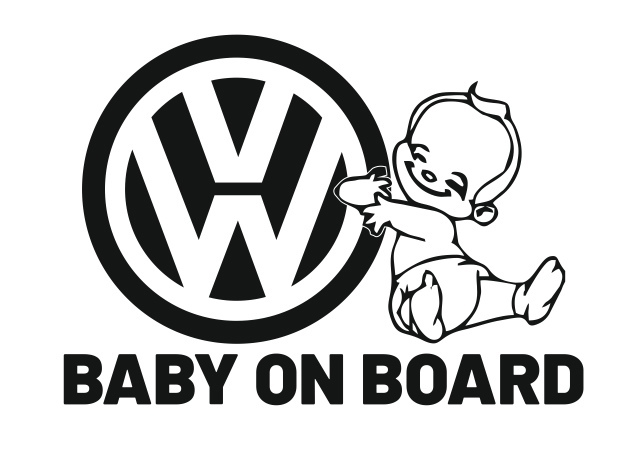 baby on board vw