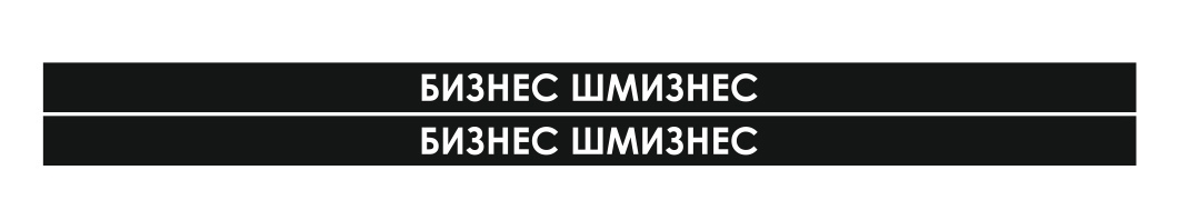 бизнес шмизнес