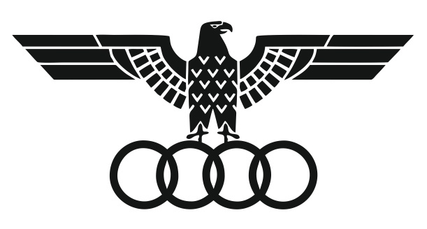 audi в лапах орла