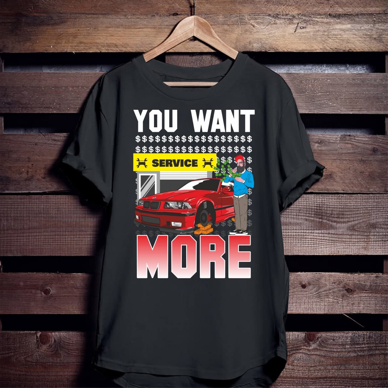 Майка, YOU WANT MORE E36
