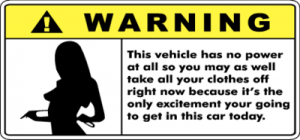 Warning No Power