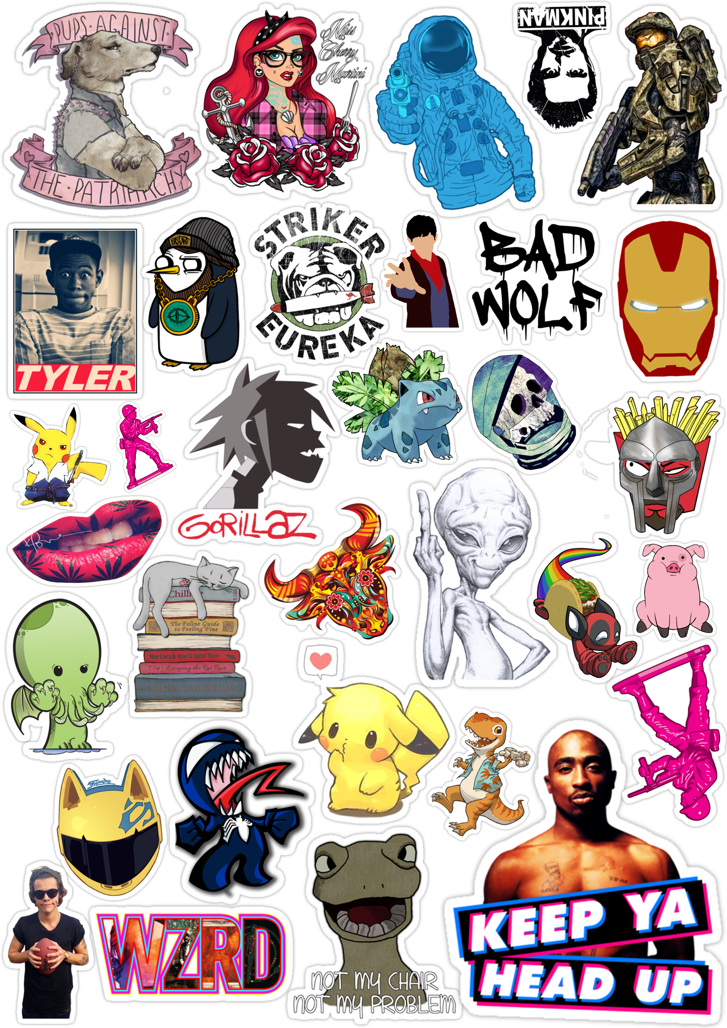 Sticker List №33