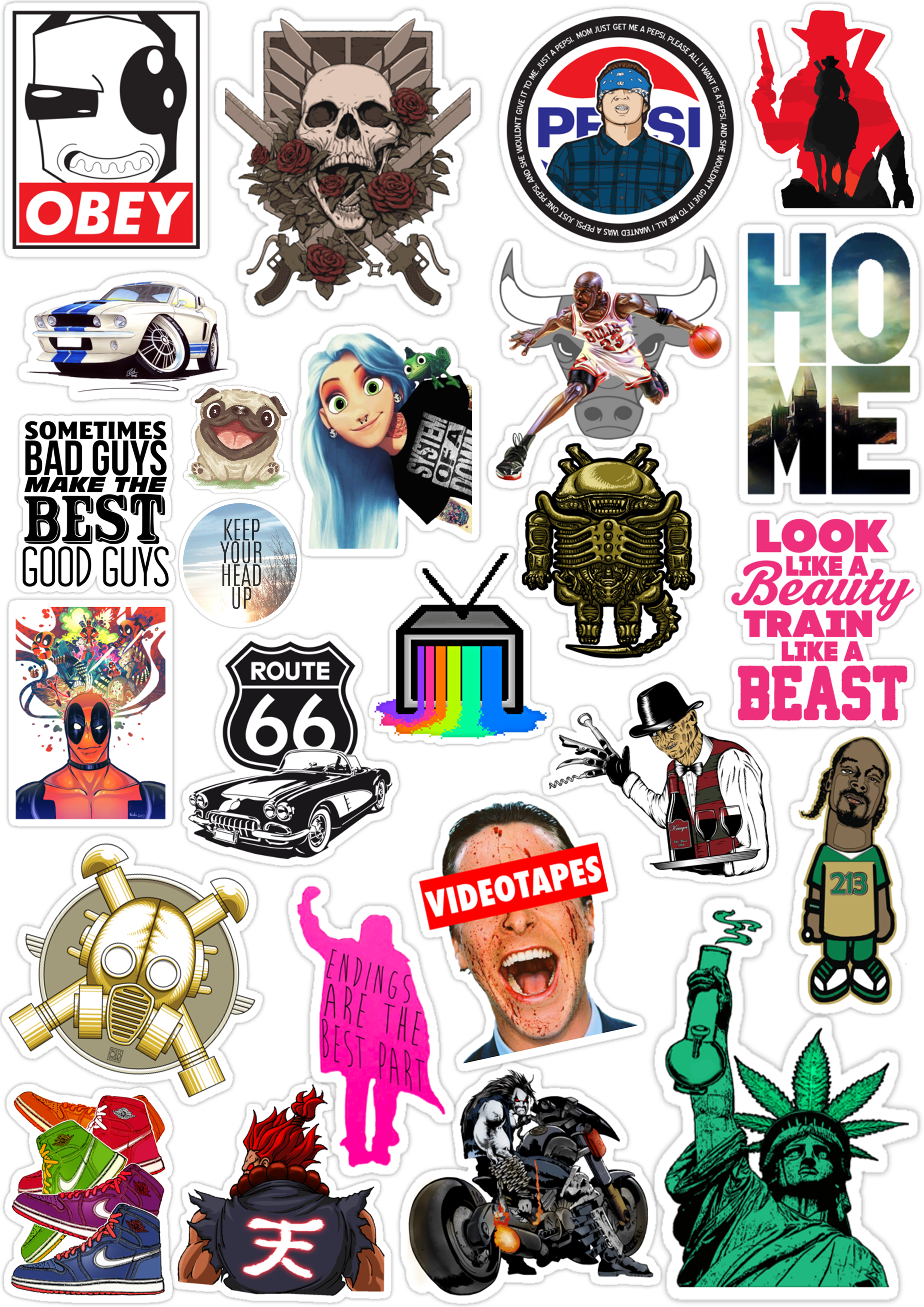 Sticker List №35