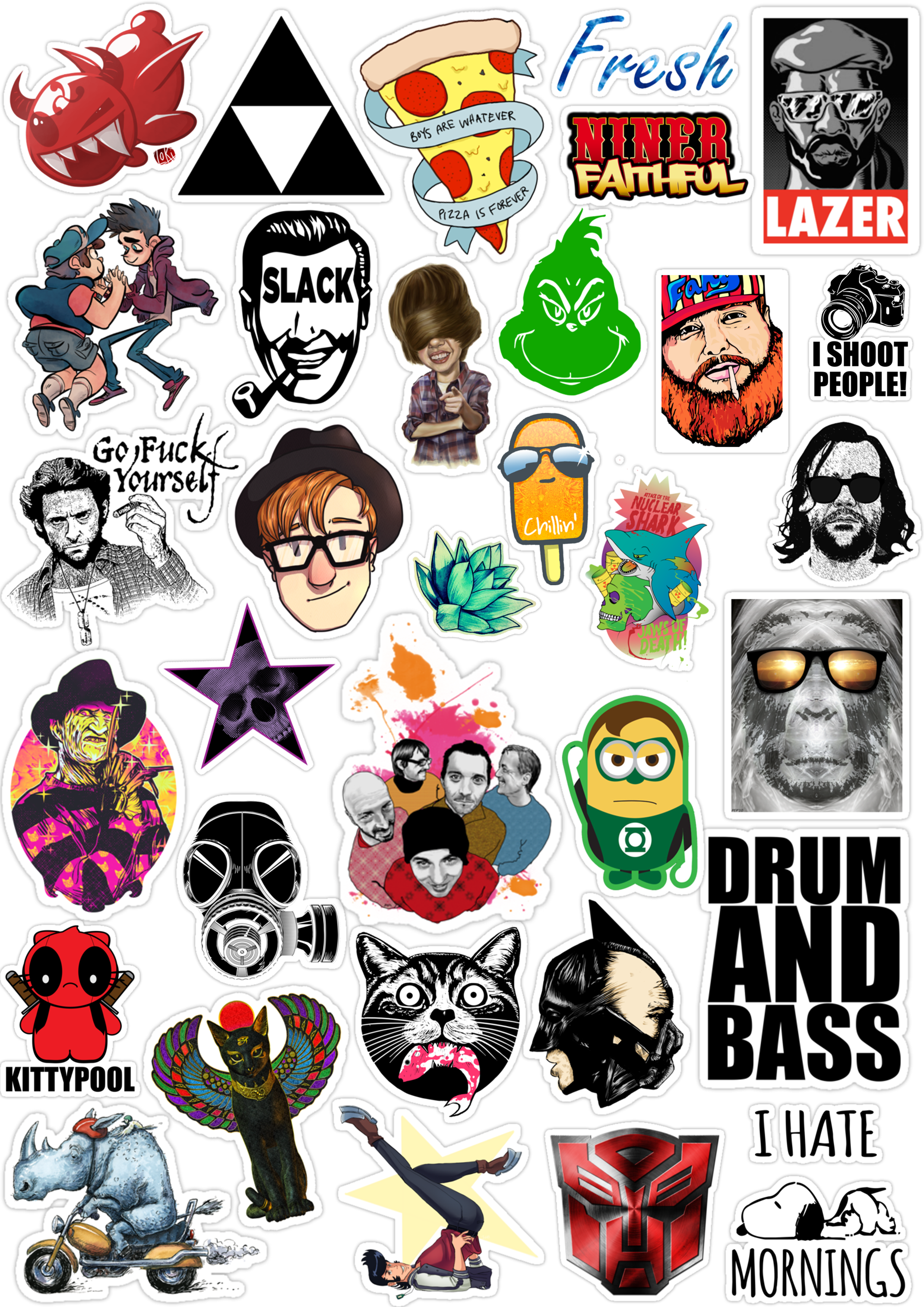 Sticker List №39