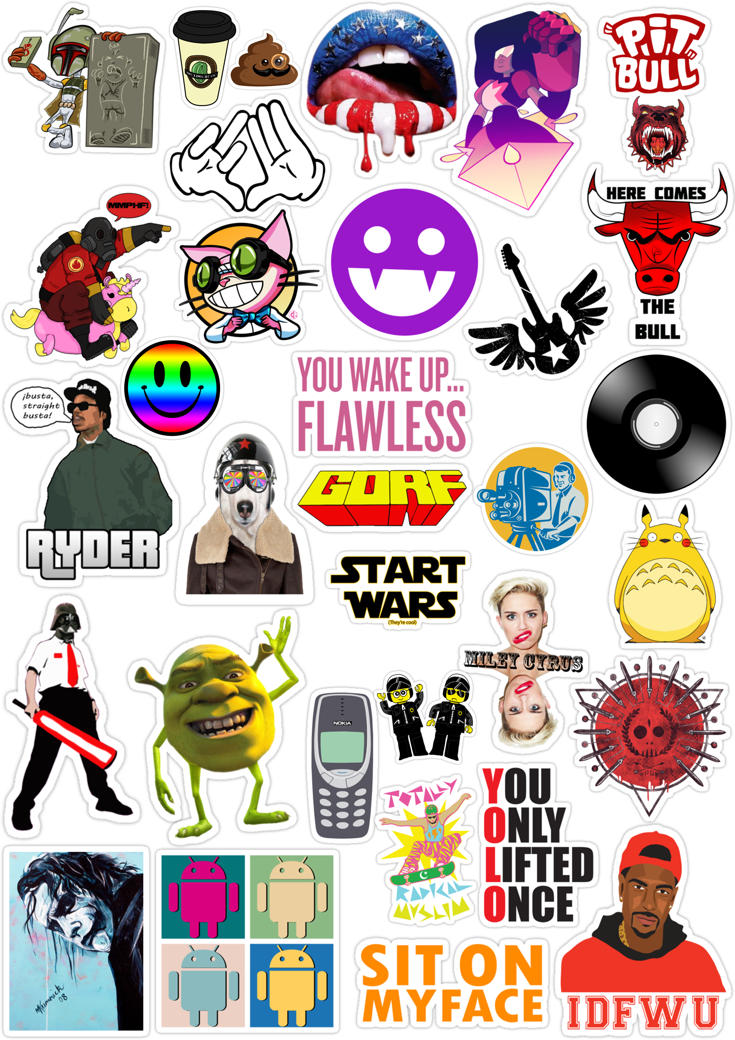 Sticker List №44