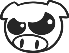 Subaru pig 2 (зеркальная)