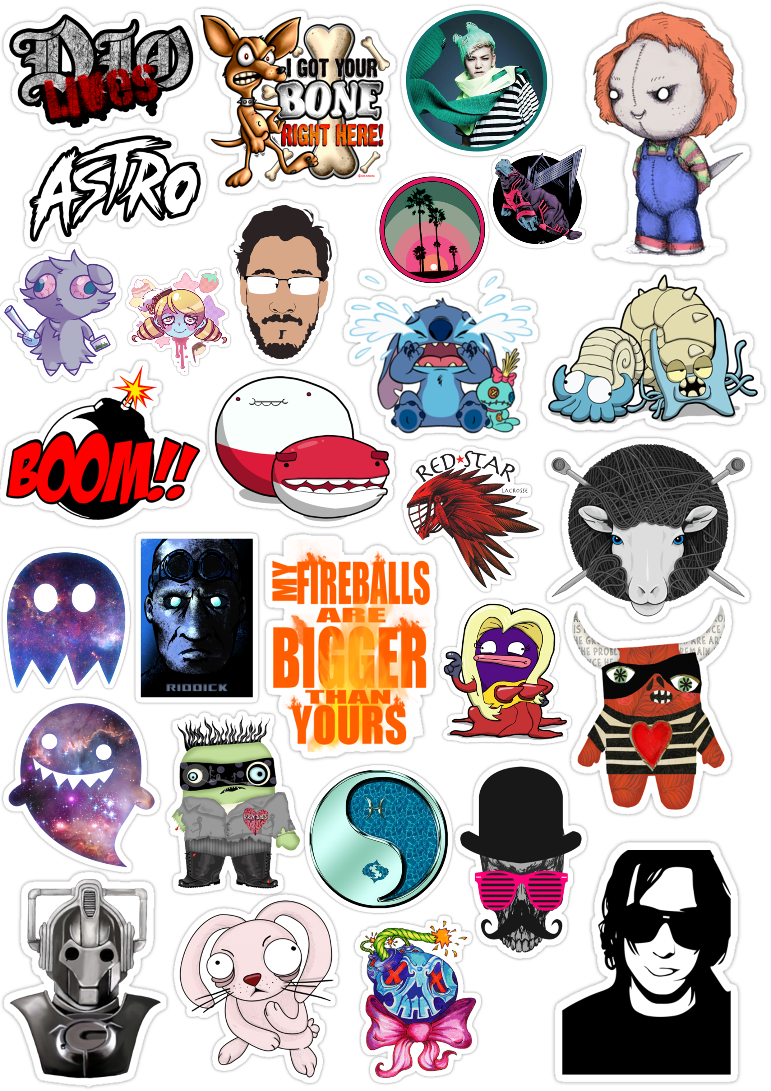 Sticker List №86