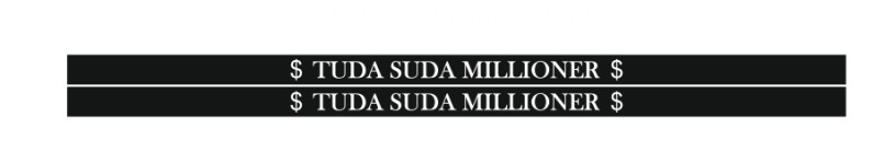 tuda suda millioner