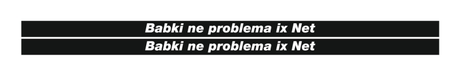Babki ne problema ix Net