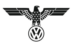 Volkswagen в лапах орла