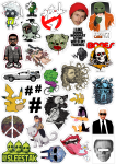 Sticker List №34